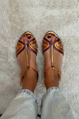 Rachelle | Mediterranean-Tone Sandals