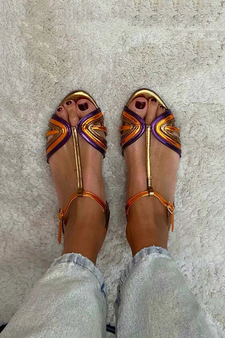 Rachelle | Mediterranean-Tone Sandals