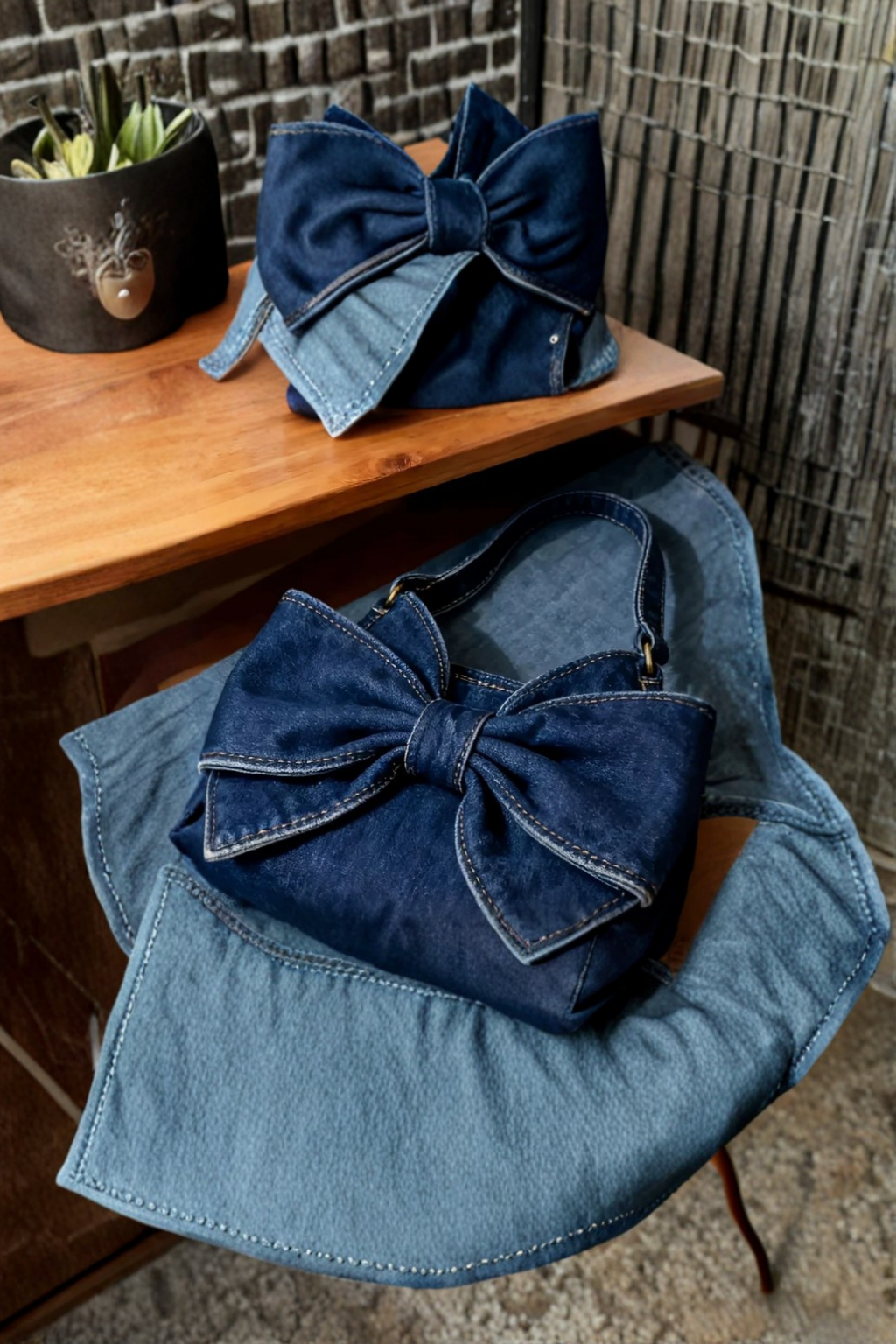 Ann | Retro Bow Shoulder Bag