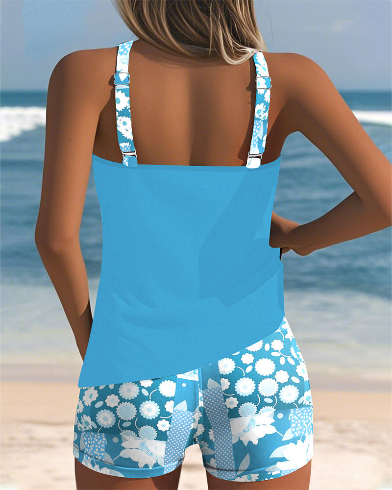 Ayla | Tankini Swim Set with Shorts