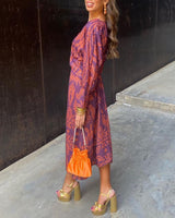 Gisela | Flowy Summer Midi Dress