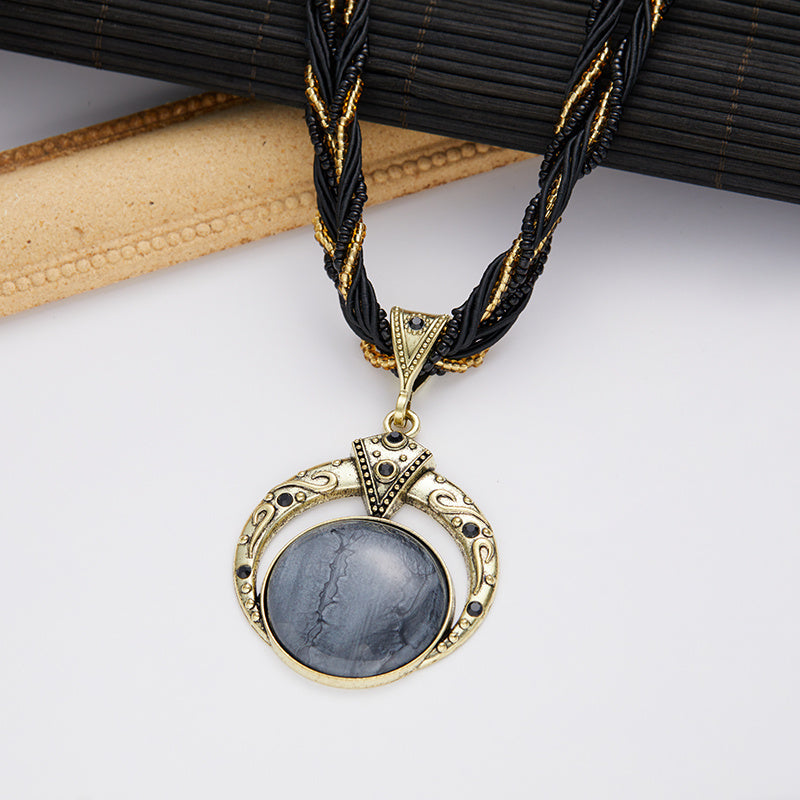 Erica | Bohemian Layered Pendant Necklace