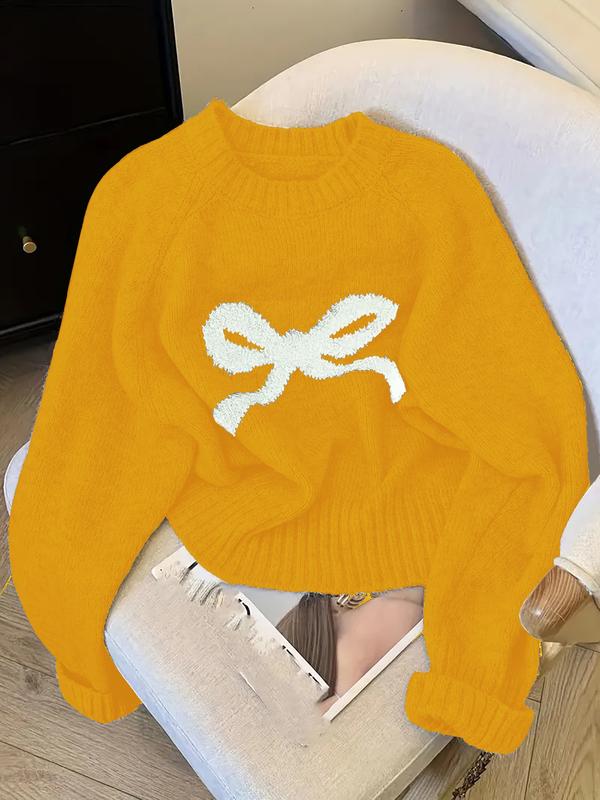 Céleste | Elegant Bow Knit Sweater