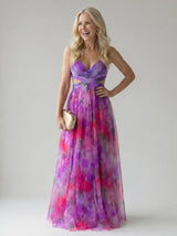 Huxley | Sleeveless Wrap Maxi Dress