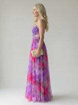 Huxley | Sleeveless Wrap Maxi Dress