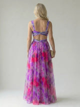 Huxley | Sleeveless Wrap Maxi Dress