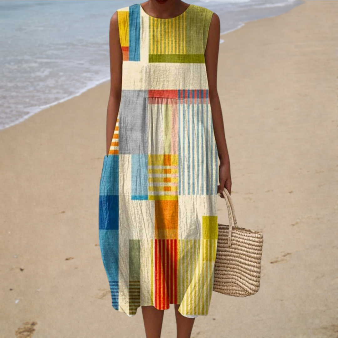Mammie | Midi Boho Beach Dress