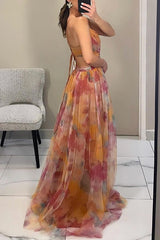 Tess | Romantic Floral Maxi Dress