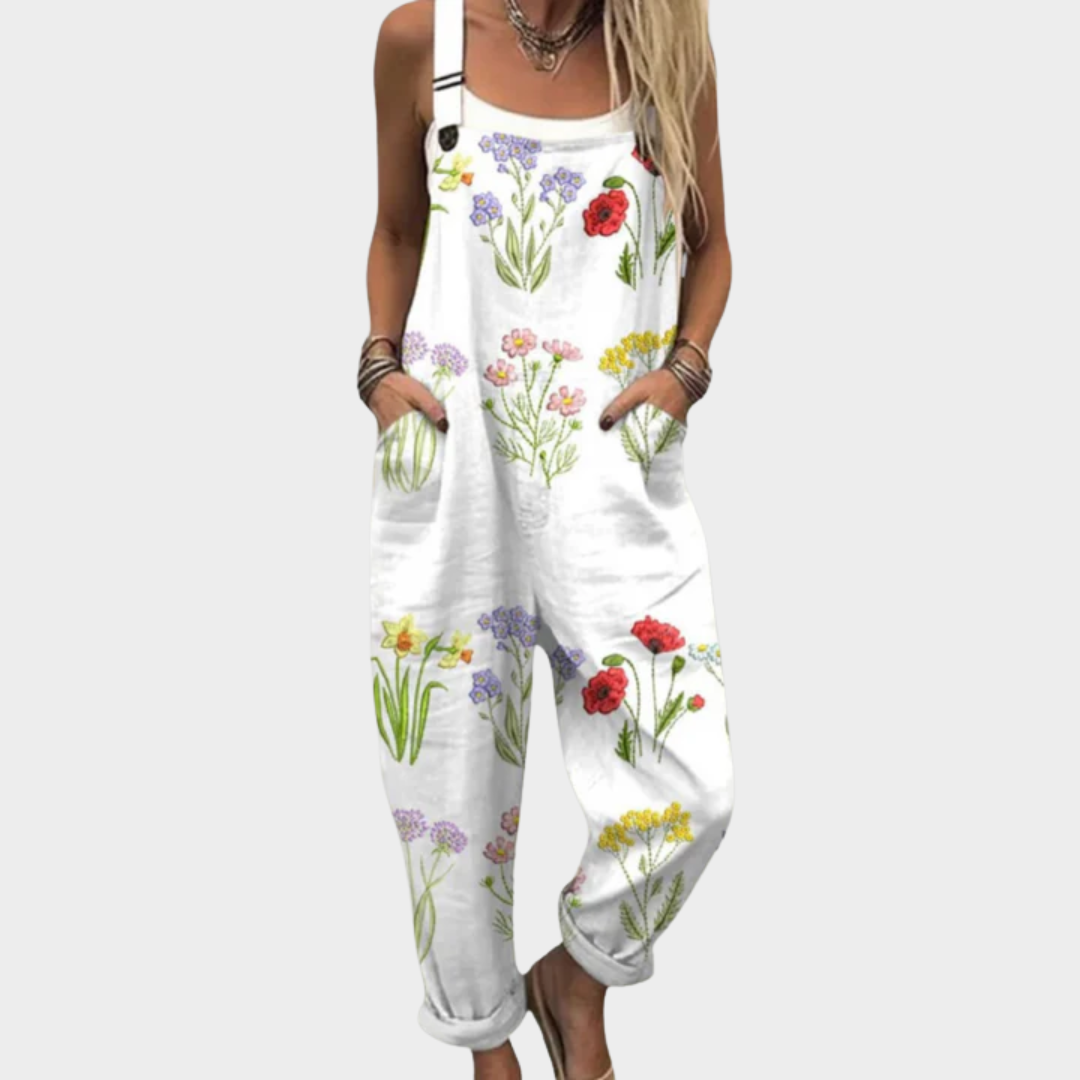 Querida | Printed Comfort Jumpsuit