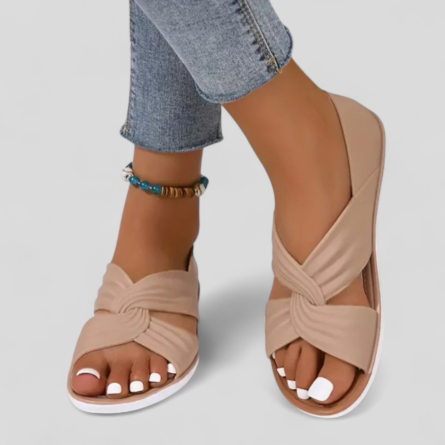 Judy | Orthopedic Crossover Strap Sandals