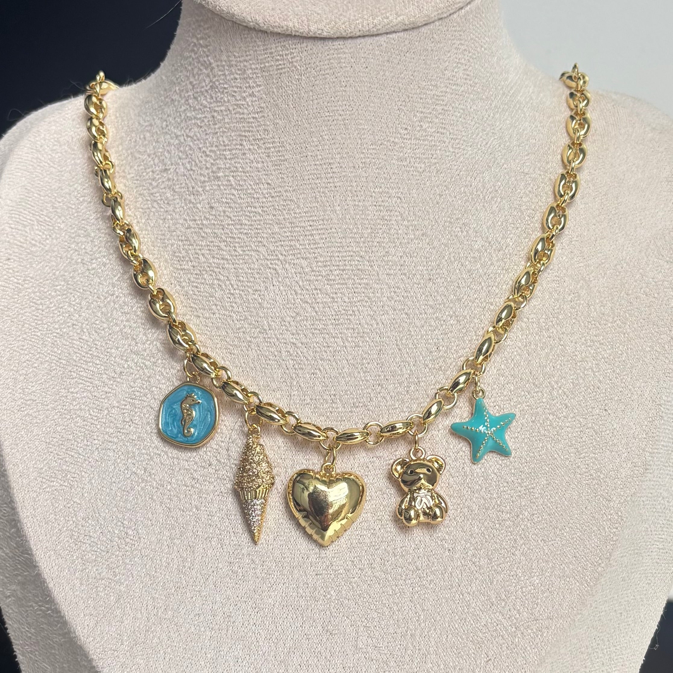 Catherine | Handmade Charm Necklace