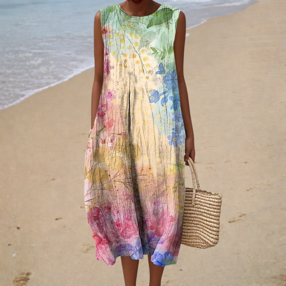 Coraline | Minimalist Midi Dress