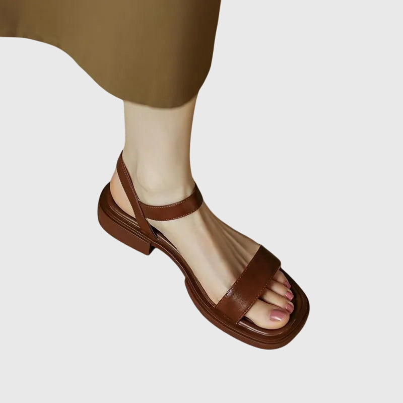 Alessia | Orthopedic Leather Sandals