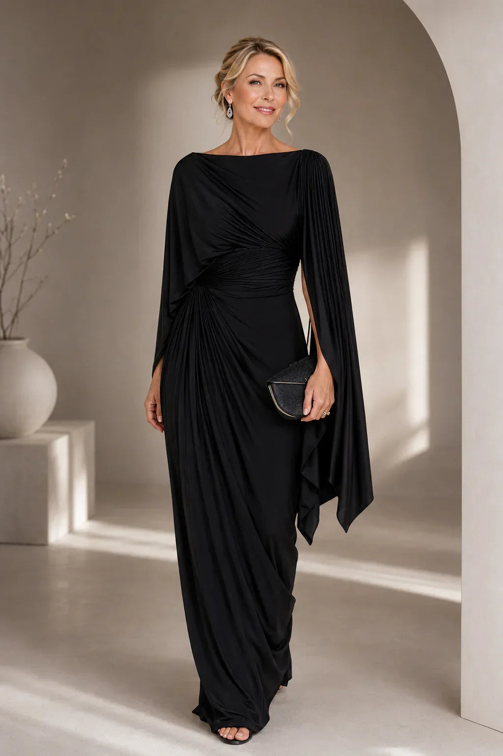 Goldia | Wrap Maxi Dress