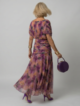 Treva | Off Shoulder Flow Midi Dress