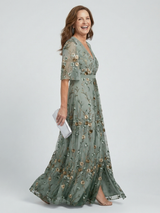 Zandra | Flowing Chiffon Maxi Dress