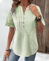 Naima | Soft Striped Blouse