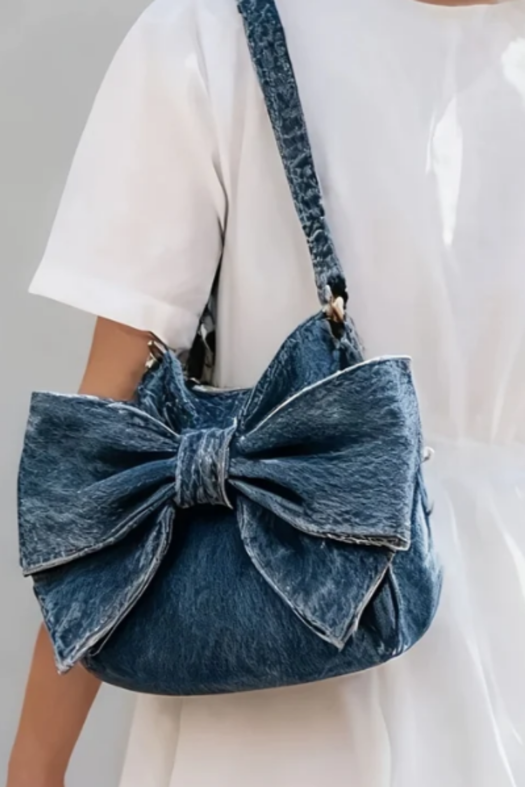 Ann | Retro Bow Shoulder Bag
