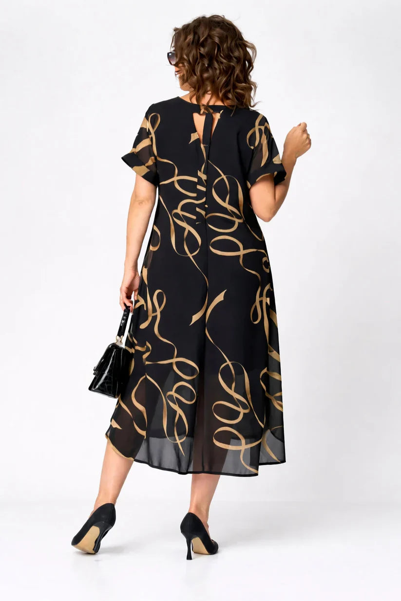 Zina | Cosy Elegant Midi Dress