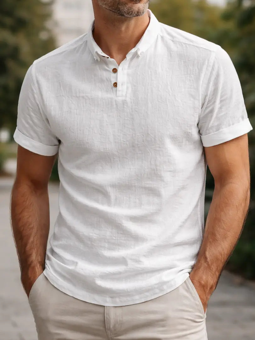 Harvey | Classic Cotton Polo Shirt