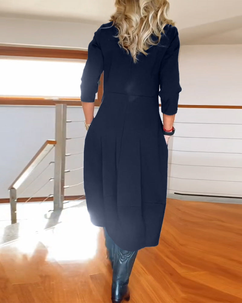 Elara | Luxe Maxi Dress Long Sleeves