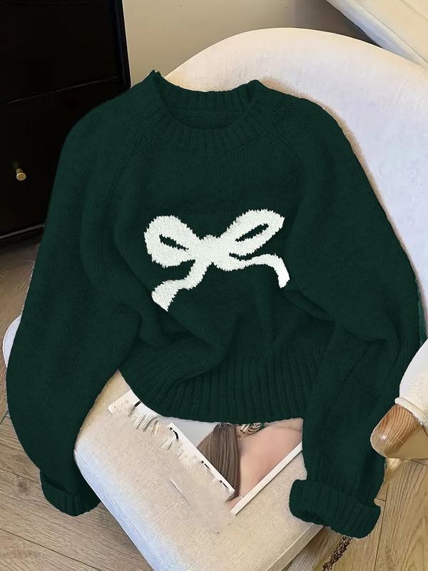 Céleste | Elegant Bow Knit Sweater