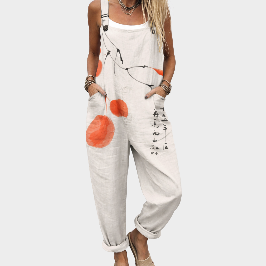 Frances | Printed Wide-Leg Jumpsuit