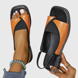 Avril | Orthopedic Square-Toe Sandals