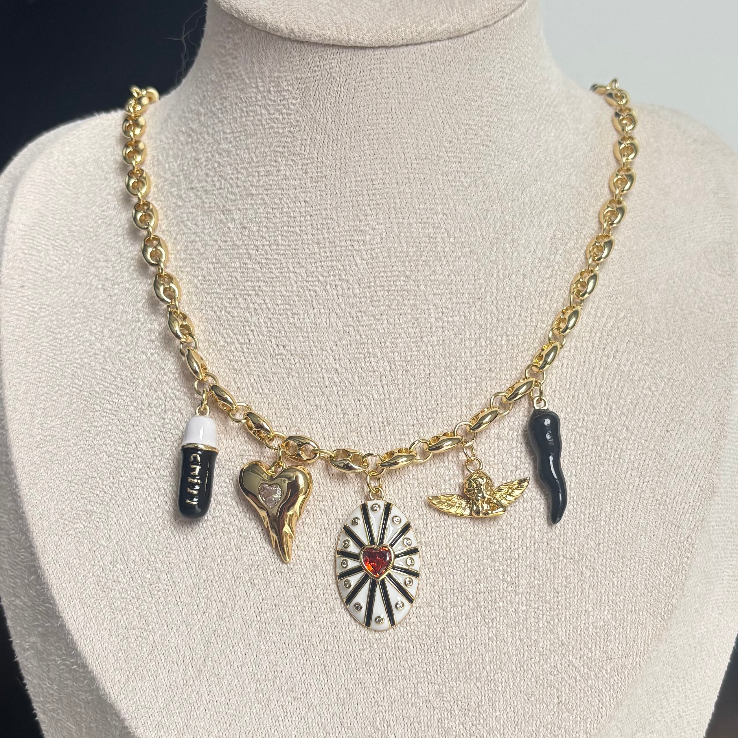 Ortrud | Handmade Charm Necklace