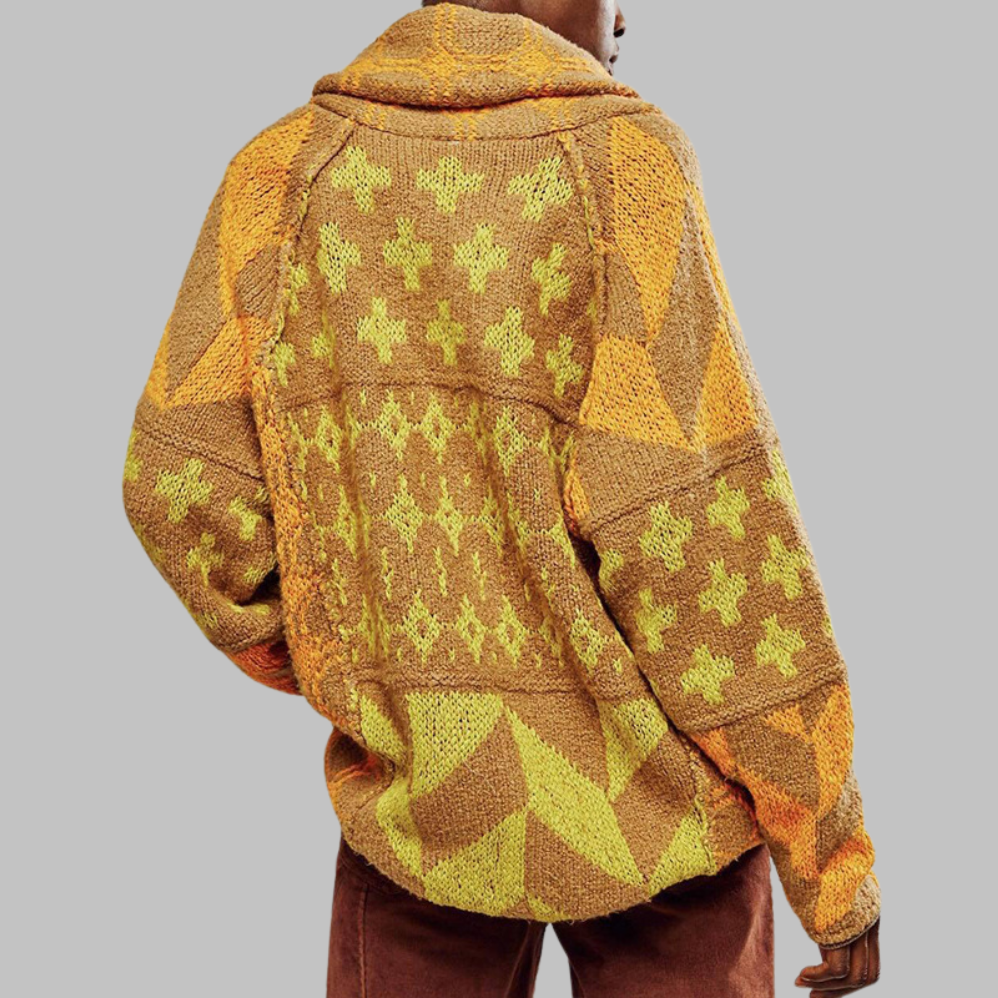 Céleste | Vintage Button-Down Oversized Cardigan