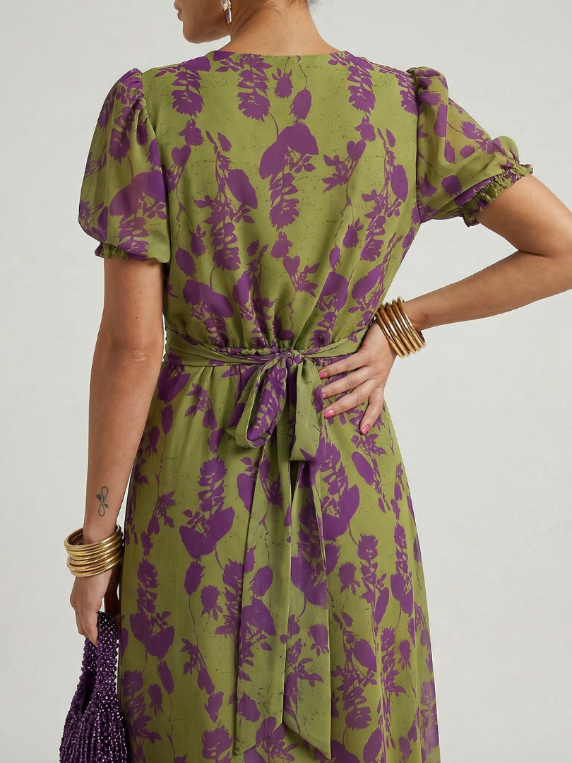 Belinda | Relaxed Floral Midi Dress