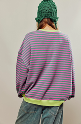 Callie | Striped Oversized Cozy Sweater