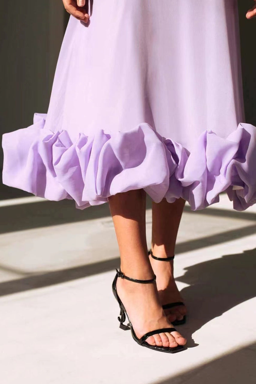 Grace | Flowing Elegant Midi Dress