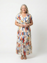 Wendi | Sleeveless Pleated Midi Dress