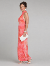 Sequoia | Halter Neck Printed Maxi Dress