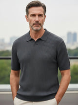 Worth | Ribbed Knit Polo