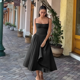 Vivienne | Spaghetti Strap Bodycon Midi Dress