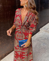 Gisela | Flowy Summer Midi Dress