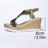 Rosa | Ergonomic Mesh Wedge Sandals