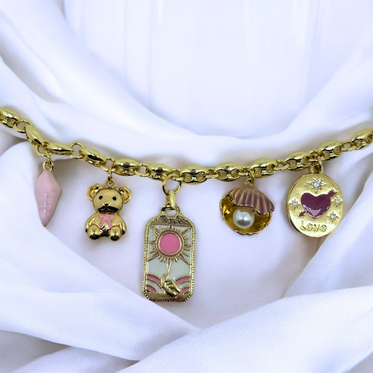 Marta | Sunset Whimsy Pendant Necklace