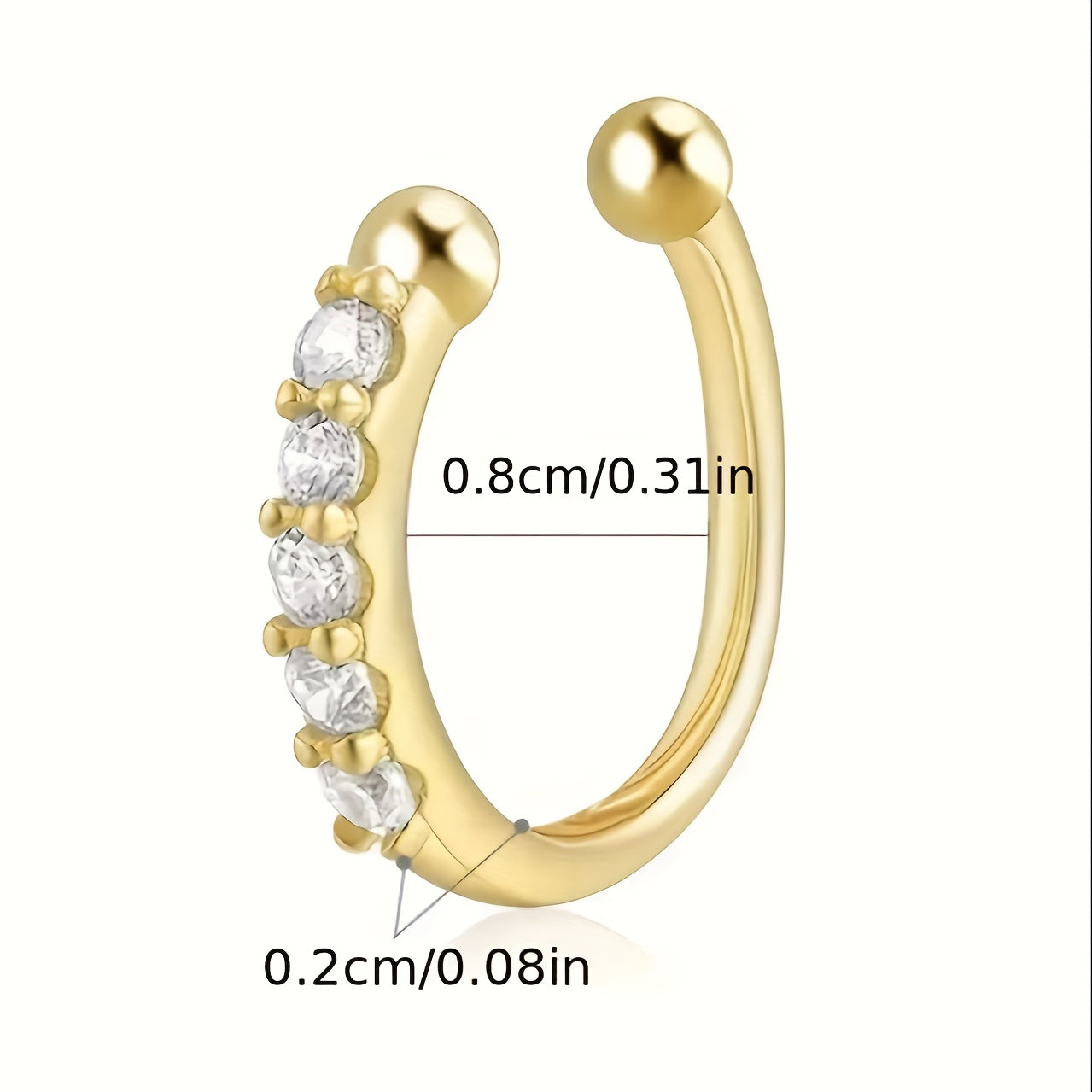 Ebony | Bohemian Nose Ring