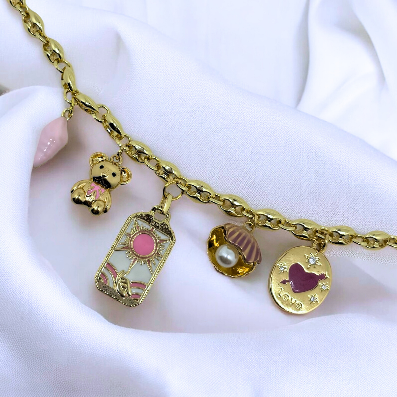 Marta | Sunset Whimsy Pendant Necklace