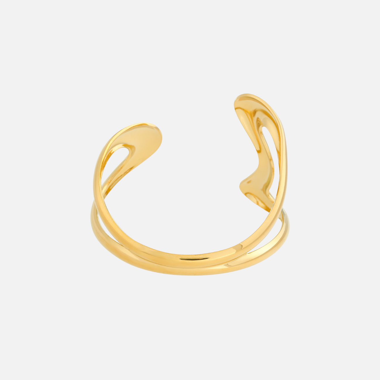 Wera | Sculptural Open Cuff Bracelet