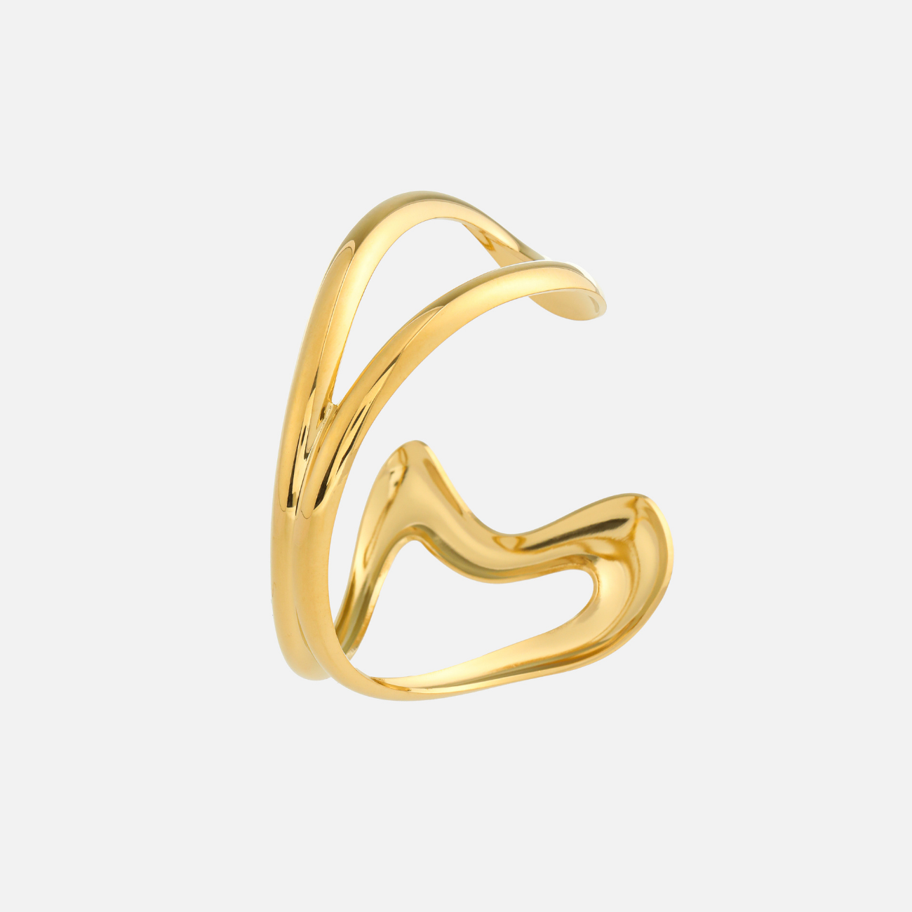 Wera | Sculptural Open Cuff Bracelet