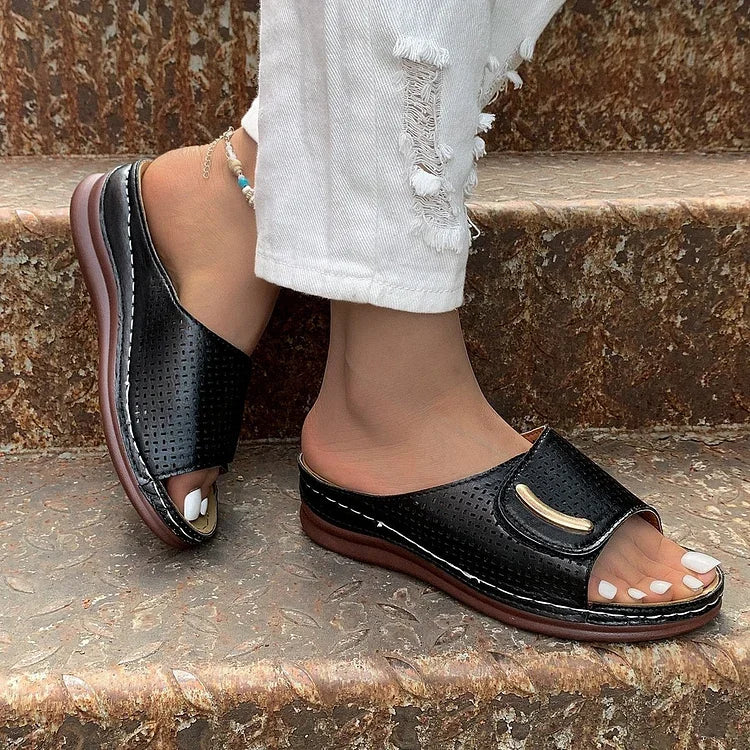 Wendy | Classic Urban Wedge Sandals