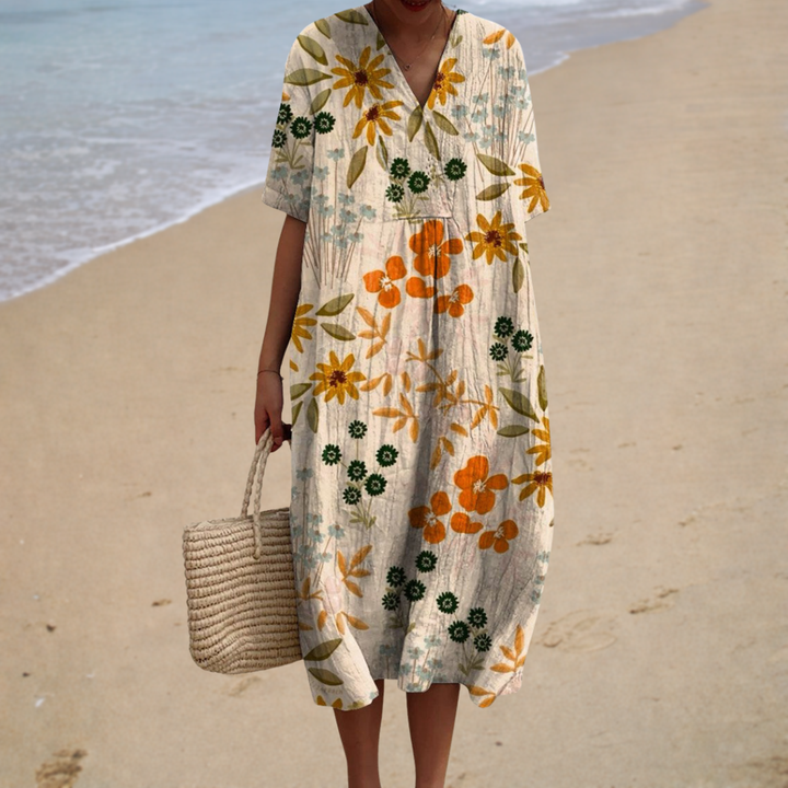 Maryam | Lightweight Summer Midi Dress