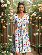 Cristina | Tummy-Control Midi Dress