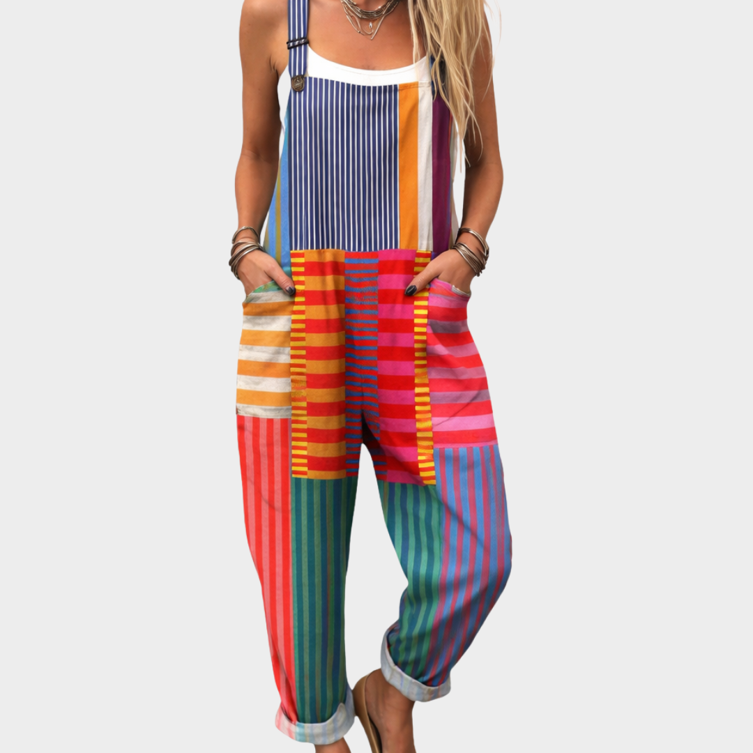 Giselle | Printed Jumpsuit Easy Elegance