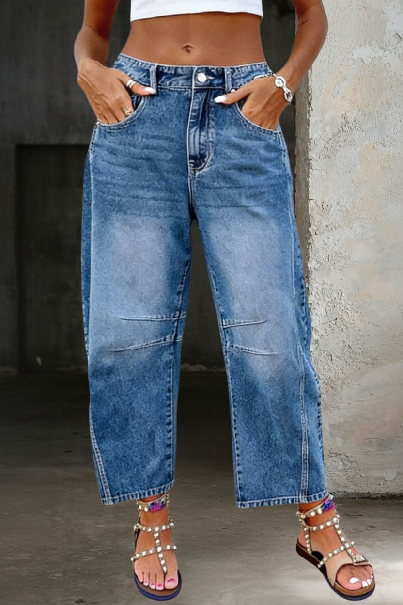 Janice | Flared Casual Jeans