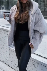 Vivienne | Plush Hooded Comfort Jacket